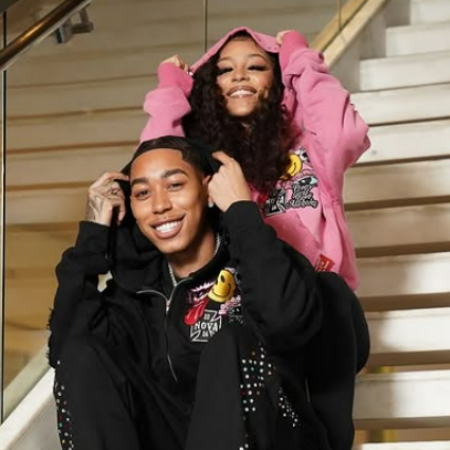 Selena Davis is in a relationship with Famouswooda.